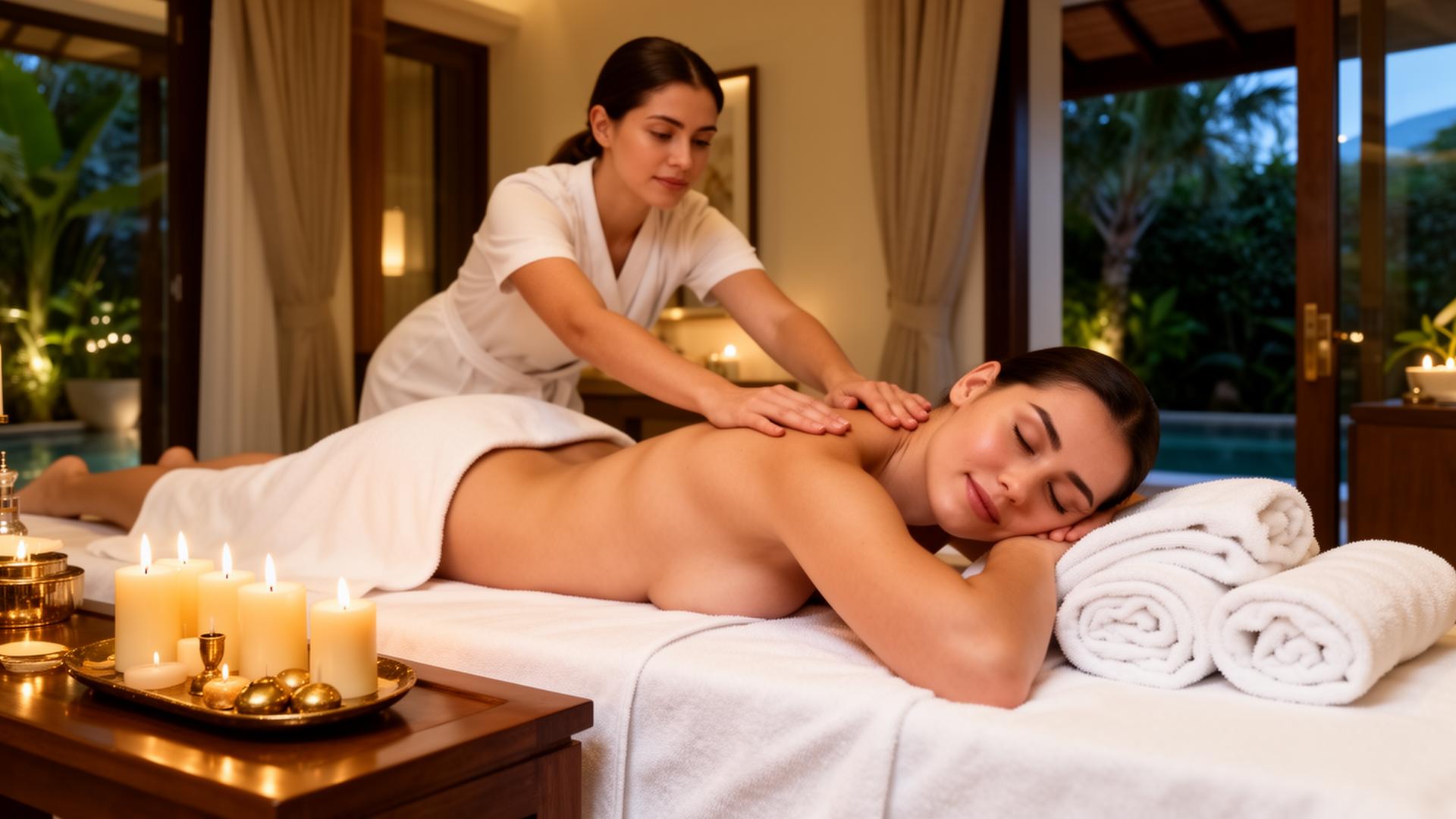 Espace bien-être et spa privé